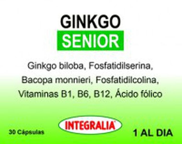 GINKGO SENIOR  30 cápsulas (1 AL DIA)