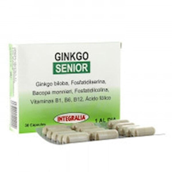 GINKGO BILOBA SENIOR 60 cápsulas  450 mg. 