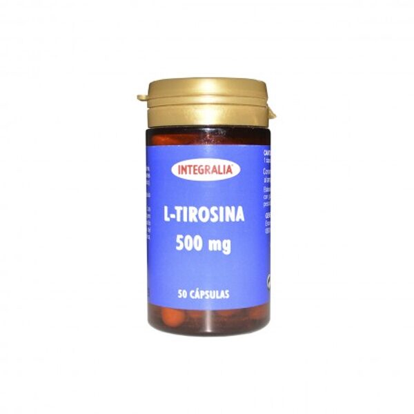 L-TIROSINA  50 cápsulas 500 mg.