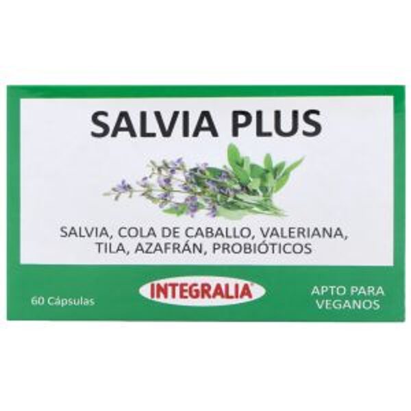 SALVIA PLUS  inegralia 60 cápsulas (de venta en tienda física)