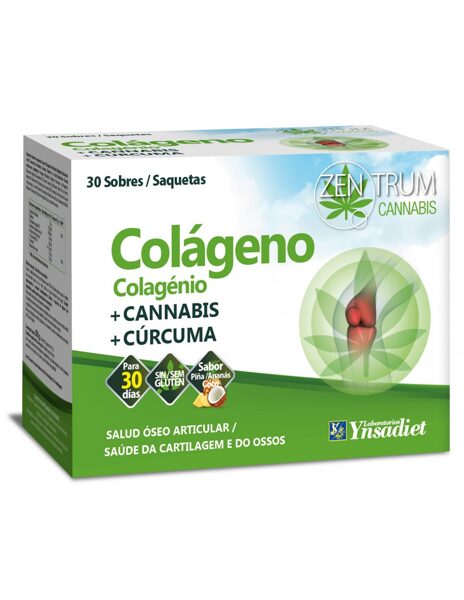 COLÁGENO  Colagènico+Cannabis+Cúrcuma (30 SSOBRES